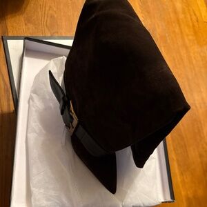 AKIRA AZALEA WANG ANTONINA WEDGE FAUX SUEDE BOOT Size 88